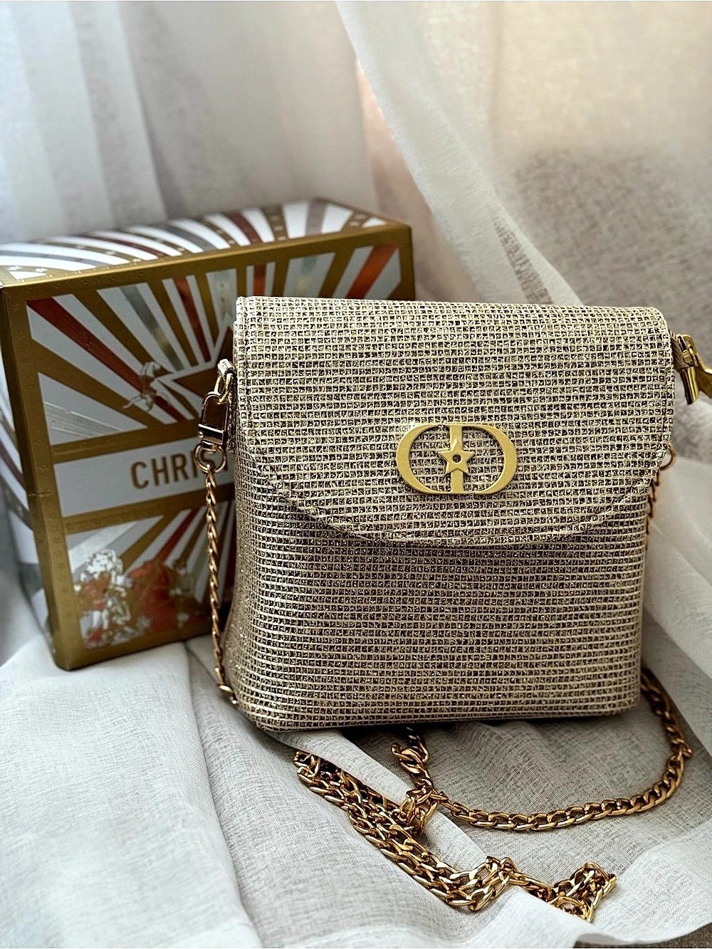 Dior 2025 holiday makeup pouch